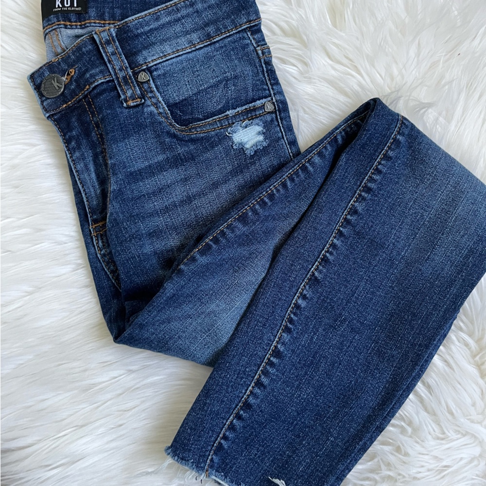 KUT Connie Ankle Skinny Jeans